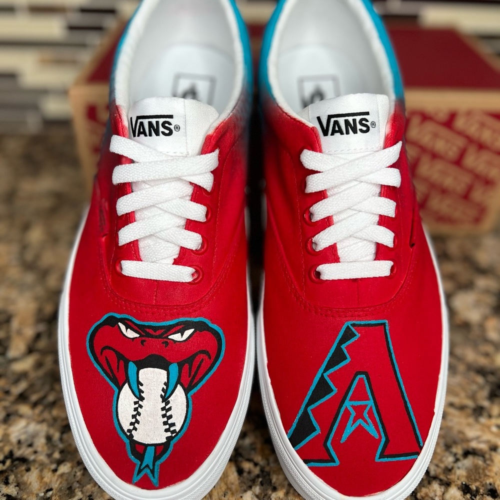 Dbacks vans men’s size 10